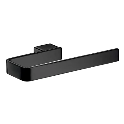 Image of Emco Towel Ring, Aluminium, Black, Standard Size