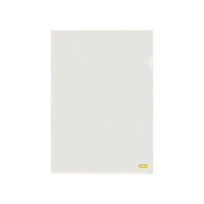 Image of Elba Recycled L Shaped Folder 80 Micron (Pack 100) 400186699