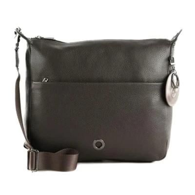 Image of Mandarina Duck Women&#039;s Mellow Leather P10FZT49 Shoulder Bags, Mole, 32x28x10 (L x H W)
