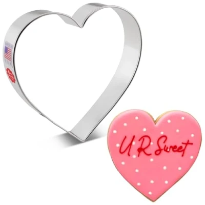 Image of Ann Clark Cookie Cutters Heart Cutter, 10.2 cm