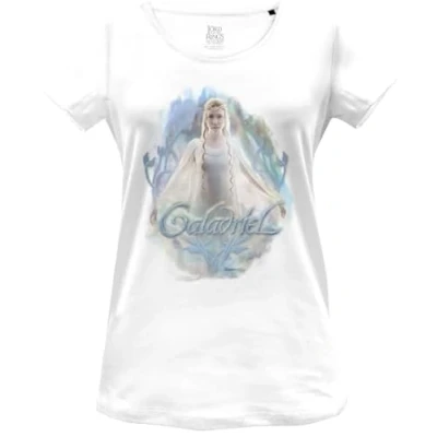 Image of The Lord Of Rings Women&#039;s Wolotrmts002 T Shirt, White, XL