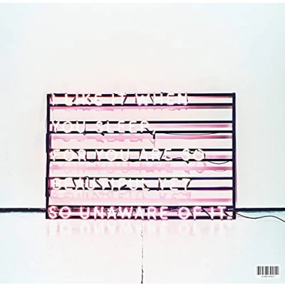 Image of The 1975 I Like It When You Sleep 180gm Clear vinyl + Pink Slipcase 2016 UK 2 LP set DH00118