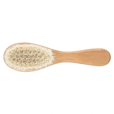 Image of Baby Hair Brush Soft Natural Goat Comb Wooden Hairbrush Infant Head Massage Grooming with Handle for Infant, Toddler, Kids