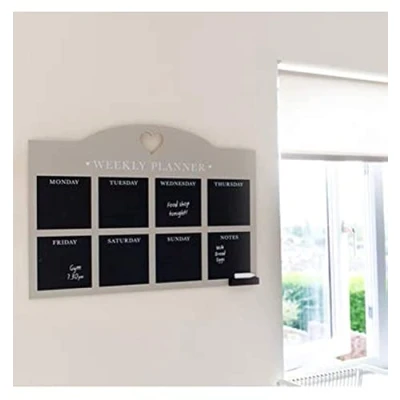 Image of Chalkboards UK WC669CR Weekly Planner, Cream, 575 x 410 mm