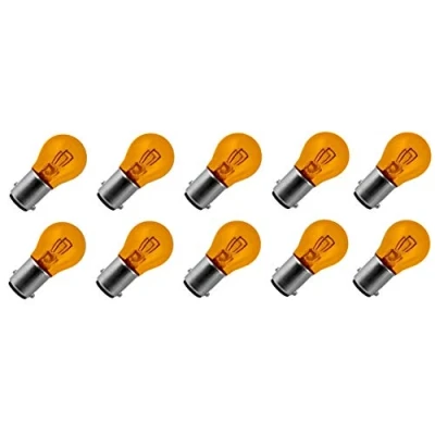 Image of Bulb BAY15D 12V 21/5W Orange Pack of 10