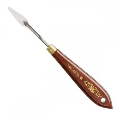 Image of Winsor &amp; Newton 7003145 Painting Knives, Wood, 25 x 15 10 cm Transparent