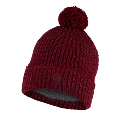 Image of Buff Knitted &amp; Polar Beanie VAED MAHOGANY Unisex One size