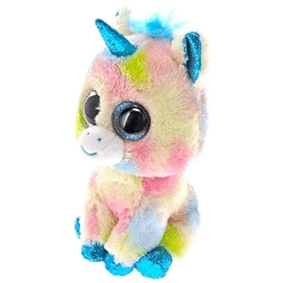 Image of TY 36877 Blitz Blue Unicorn Beanie BOOS, Multicolored, 15 cm