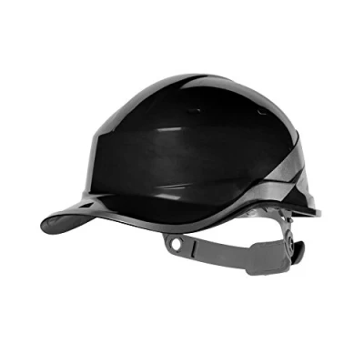 Image of Delta Plus DIAMOND V black ABS high vision electrical insulated safety helmet