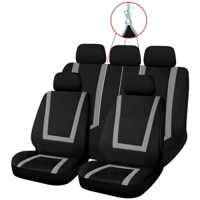 Image of Sakura Greenwich Seat Cover Set Grey