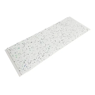Image of DBS Platinum White Sparkle 5mm Sample Piece Ceiling Cladding PVC Bathroom Panels