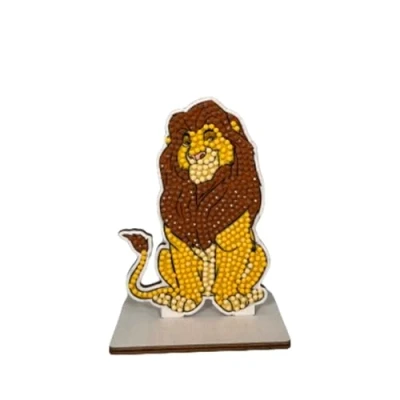 Image of CRYSTAL ART Disney The Lion King Mufasa Diamond Figure Kit
