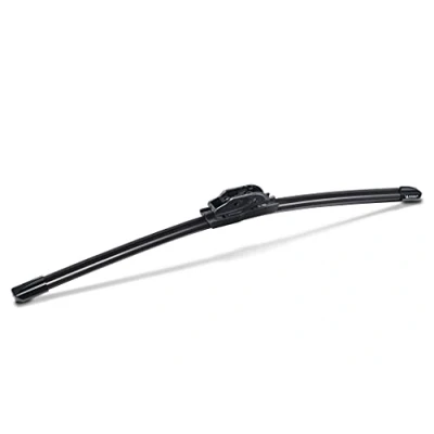 Image of MICHELIN ML22216 Radius Beam Wiper Blade 16&quot;/400mm, Multiple Connectors Included, Fitting Hook, Pinch Tab, Top Lock &amp; Side Pin Arms, Black