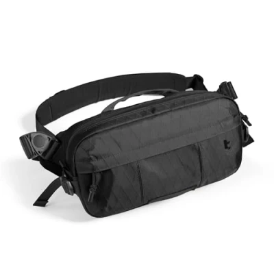 Image of tomtoc 5.5L X Pac Sling Bag Heavy duty for Men, Crossbody 2024 8.3&#039;&#039; iPad Mini A17 Pro, ROG Ally X, Steam Deck, Travel OSMO Mobile 6, Water Resistant Shoulder Bag, Tactical, Khaki