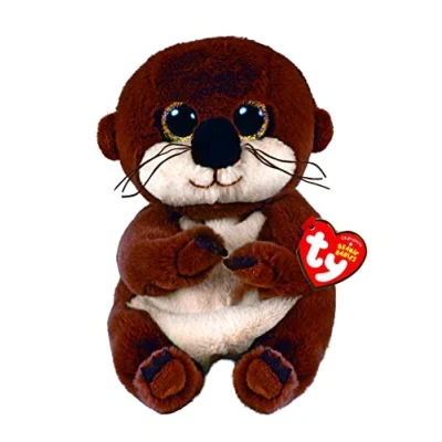 Image of TY Toys Beanie Baby Otter Mitch 15 CM, Brown (2009307)