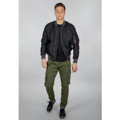 Image of Alpha Industries Combat LW Cargo trousers, Men&#039;s, Size: 31, Dark olive
