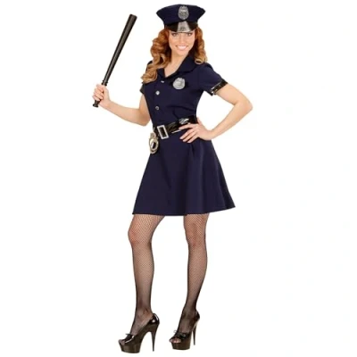 Image of &quot;POLICE OFFICER&quot; (dress, belt, hat) (S)