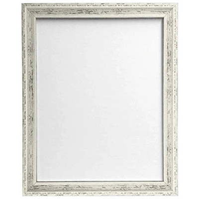 Image of Shabby Chic Distressed Cream Picture Photo Frame 30 x 40 cm
