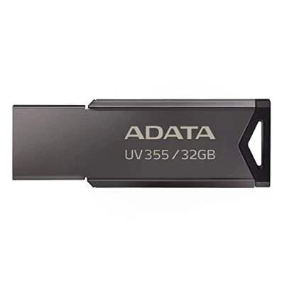 Image of ADATA UV355 32GB Silver USB3.0 Flash Drive Business fashion with elegant design,compaitable to 4K video and High solution photo