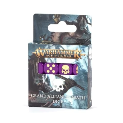 Image of Games Workshop Warhammer Age of Sigmar: Grand Alliance Death Dice Set (20 count)