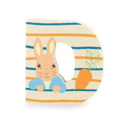 Image of Orange Tree Toys Peter Rabbit Wooden Alphabet Letter D