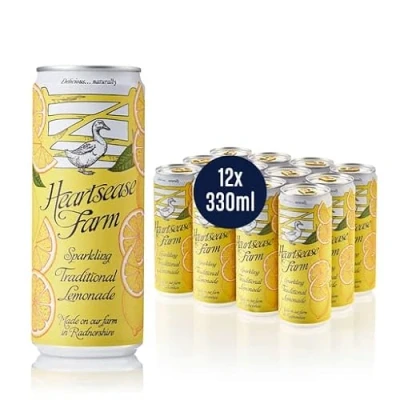 Image of Heartsease Farm Sparkling Traditional Lemonade 12 x 330ml