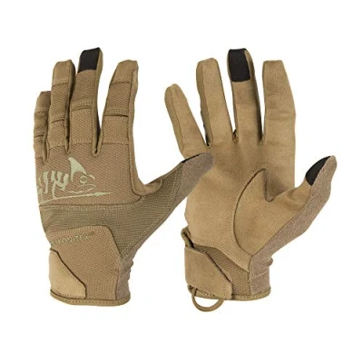 Image of Helikon Men&#039;s Range Multi purpose Hard Gloves Coyote/Adaptive Green size L