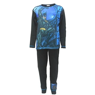 Image of Batman DC Comics Night Boys Pyjamas 7 8 Years Blue