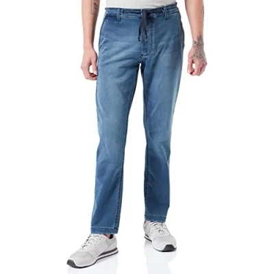 Image of camel active Men&#039;s 477865/7D21 Dress Pants, Indigo, 36W / 30L