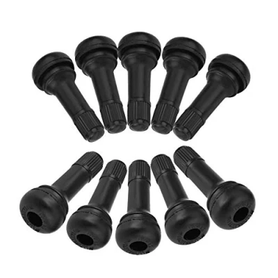 Image of Tire Valve Stem, motorbike 10 Pcs tr413 Rubber Car Auto Wheel Snap In Tyre Stem Short kit