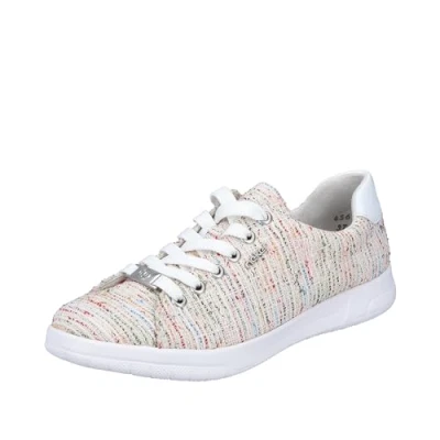 Image of Rieker Women&#039;s 45611 Sneaker, Colourful, 7.5 UK