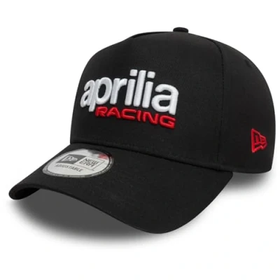 Image of New Era A Frame Snapback Cap Aprilia Black