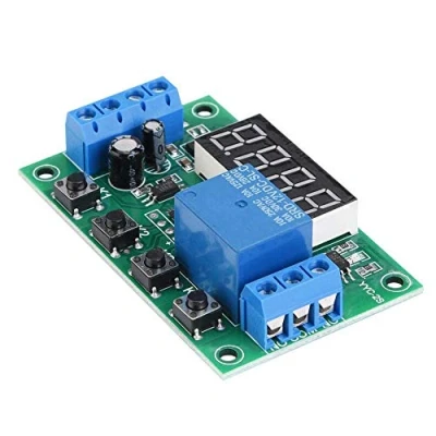 Image of 12V Timer Relay Adjustable Automation Control Switch Module LED Display