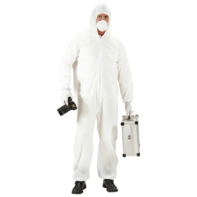 Image of Crime Scene Investigator Costume Extra Large for Police Policeman Fancy Dress
