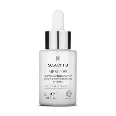 Image of Sesderma Mesoses Liposomal Serum Intensive Anti Ageing for Face Improves Appearance of Skin Hydrating Vitamins Aminoacids Delaying Signs 30 ml