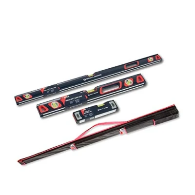 Image of Spear &amp; Jackson SL3PS 3 Piece Spirit Level Set in Bespoke Shoulder Bag