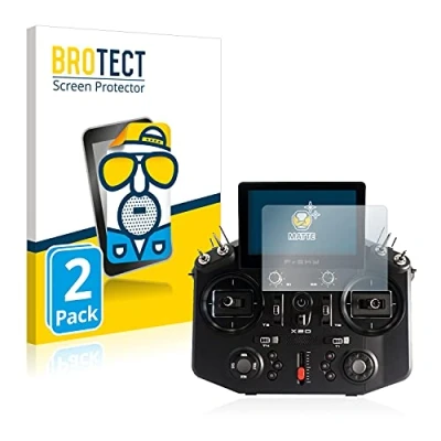Image of brotect Screen Protector Anti Glare compatible with FrSky Tandem X20 (2 Pack) Matte, Fingerprint Protection Film