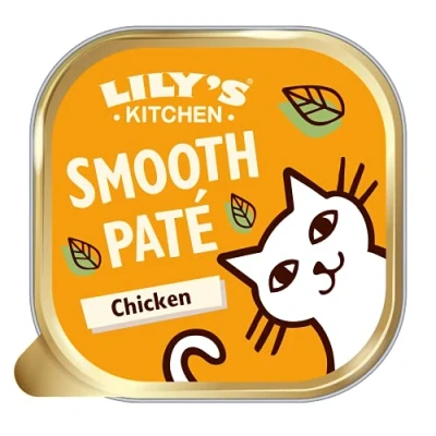 Image of Lily’s Kitchen Smooth Chicken Paté Complete Adult Cat Food 19 x 85g