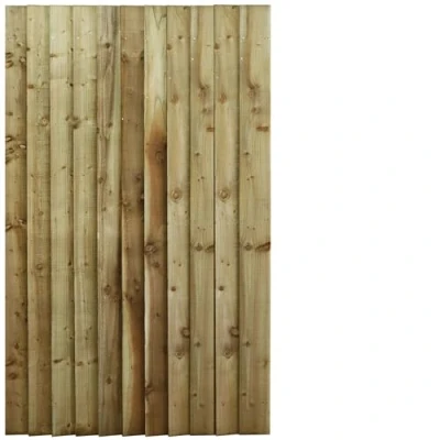 Image of Made2Measure Bespoke Custom Widths: Between 90CM to 105CM By upto 6ft (180cm High) Feather Edge Semi Braced Flat Top Pathway Garden Pedestrian Gate Hinge Pack Option Removed