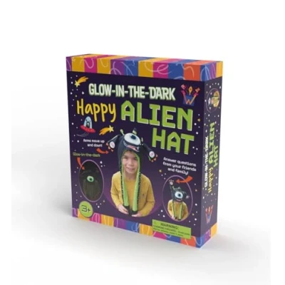 Image of Buddy &amp; Barney Glow in the dark Happy Alien Hat