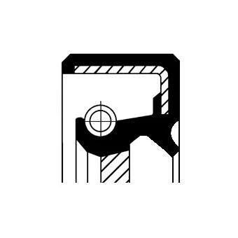 Image of 82026741, RHTC9YSimmerring Gaskets CORTECO 19026741B TOYOTA: Yaris I Hatchback