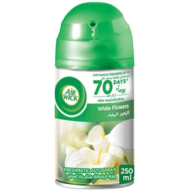 Image of &#039;6x Air Wick Freshmatic Max Freesia &amp; Jasmine Fragrance Refill 6 x 250ml