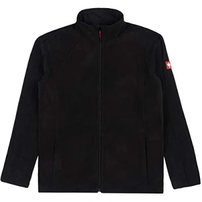 Image of Engelbert Strauss Men Fleece Jacket Microfleece dryplexx, Color:Black, Size:XL