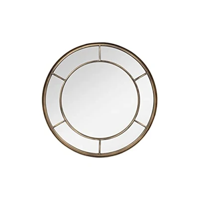 Image of Aston &amp; Wold by La Hacienda Valencia Indoor Outdoor Mirror, 55909, Large, Brushed Gold