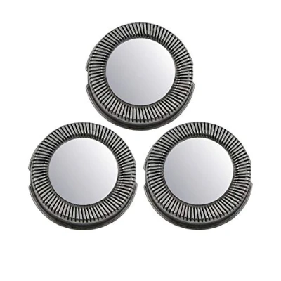 Image of Set of 3 Shaving Head Knife Razor Blades for Philips HQ3, HQ4, HQ5, HQ55, HQ56, HQ6, HS Series, HP Series Razors