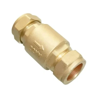 Image of 28mm Full Flow Spring Check Valve (Known as bore Non Return / Valve/Check valves/Spring Also Available in 15mm)