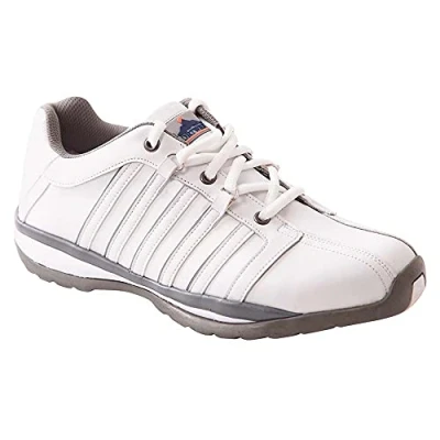 Image of Portwest Steelite Arx Safety Trainer S1P HRO White UK 4 EU 37