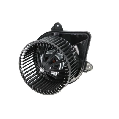 Image of 7701050309, 7701208225 Blower Motor VALEO 884636 without integrated regulator VAUXHALL: Vivaro Van, RENAULT: TRAFIC 2 Kasten