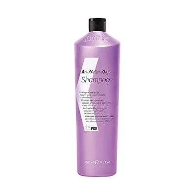 Image of KayPro SHAMPOO, 1000ml, Anti Yellow for Blonde, Bleached or Grey Hair