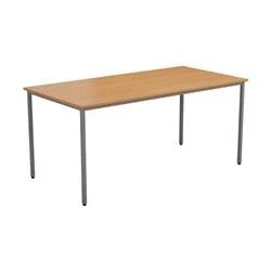 Image of 1600 X 800 Rectangular Multipurpose 18Mm Table Desktop Beech